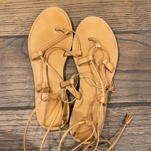 Madewell strappy sandals size 8.5